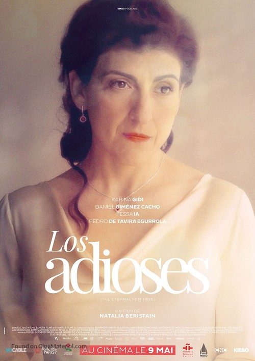 Los adioses - French Movie Poster