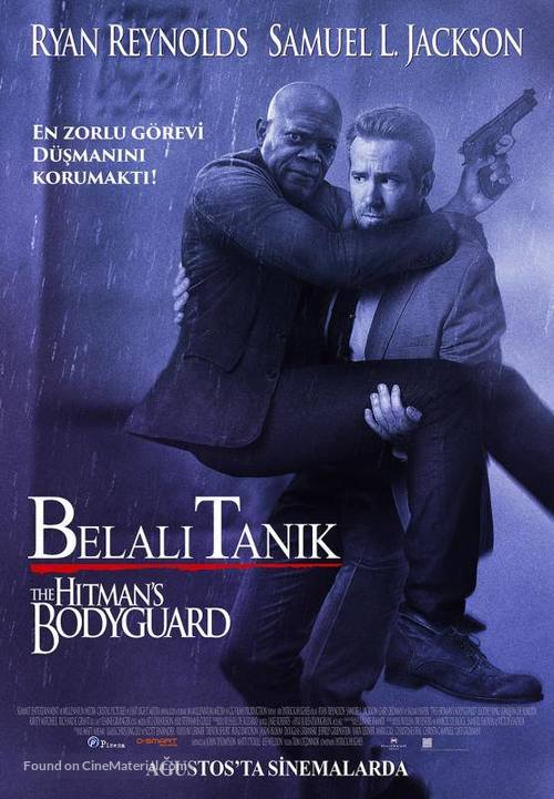 The Hitman&#039;s Bodyguard - Turkish Movie Poster