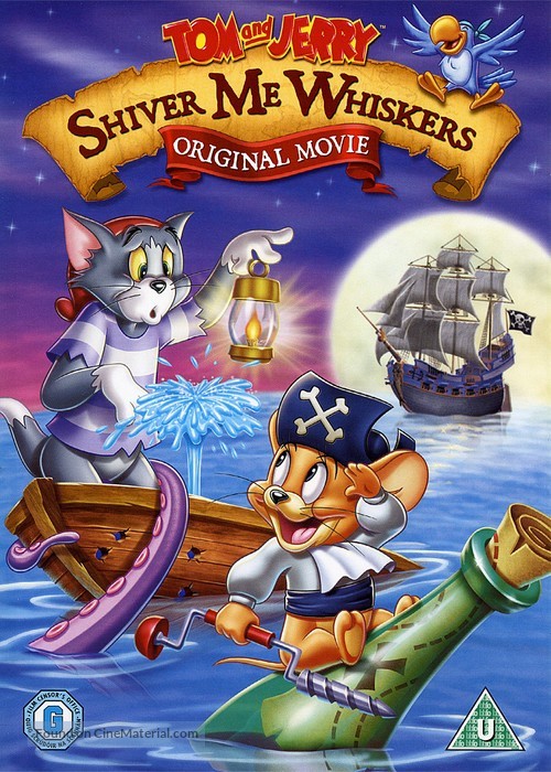 Tom and Jerry: Shiver Me Whiskers - British Movie Cover