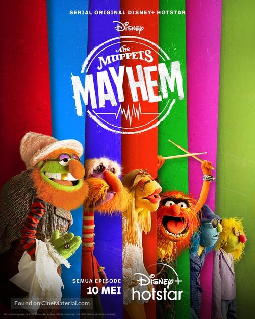 &quot;The Muppets Mayhem&quot; - Indonesian Movie Poster