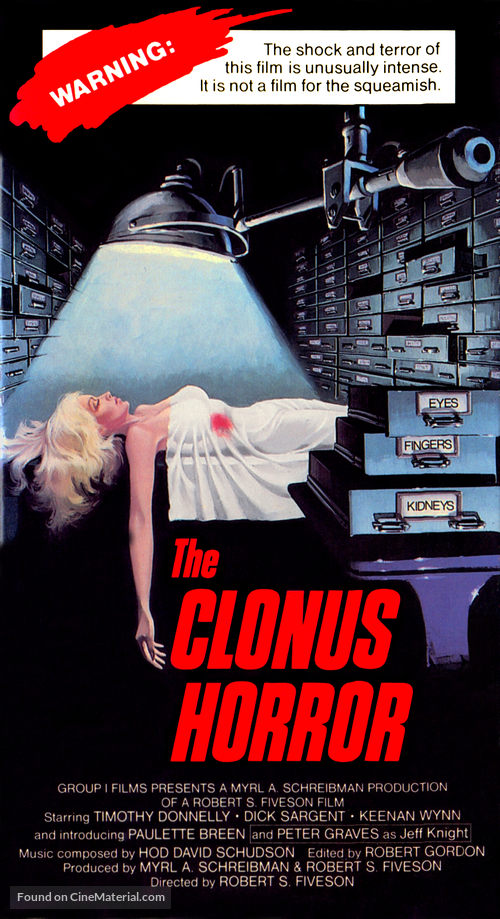 The Clonus Horror - Movie Cover