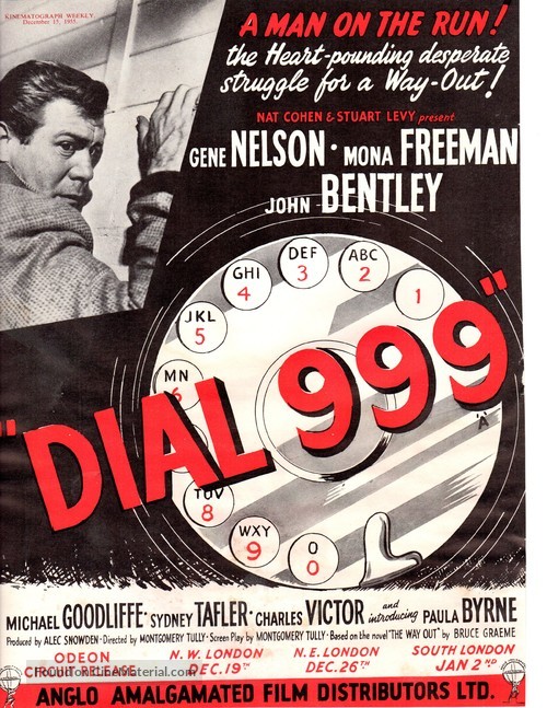 Dial 999 - British Movie Poster