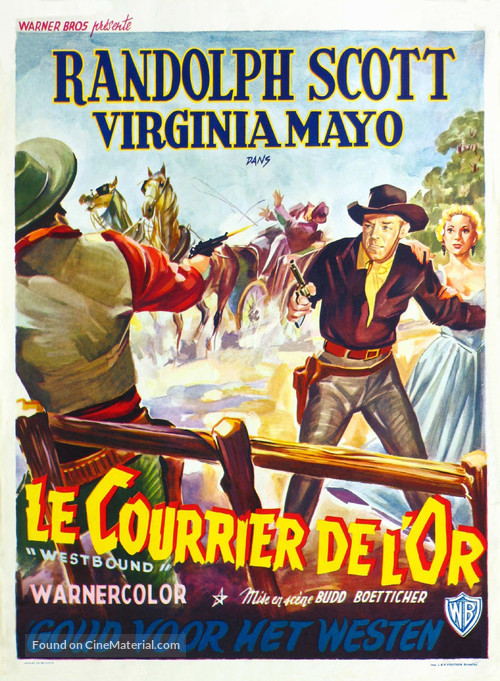 Westbound - Belgian Movie Poster