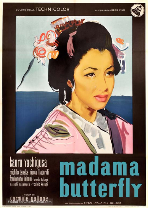 Madama Butterfly - Italian Movie Poster