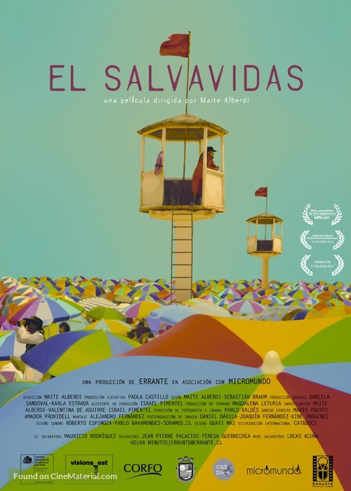 El Salvavidas - Chilean Movie Poster