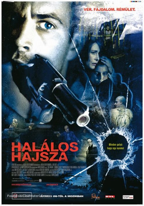 Running Scared - Hungarian Movie Poster