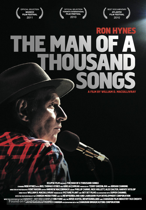 Ron Hynes: Man of a Thousand Songs - Movie Poster