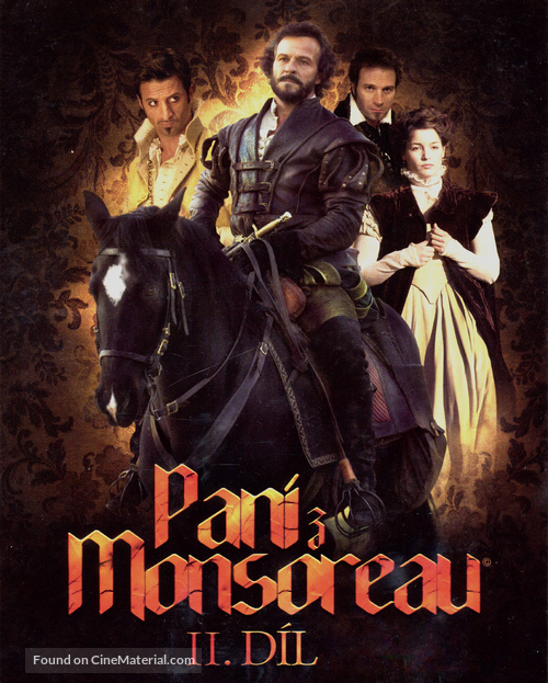 La dame de Monsoreau - Czech Blu-Ray movie cover
