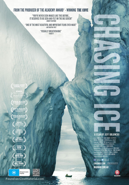 Chasing Ice - Australian Movie Poster