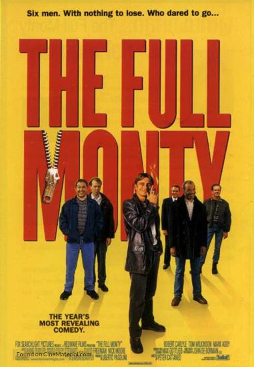 The Full Monty - Thai Movie Poster