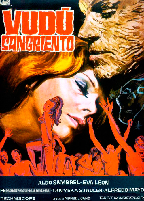 Vud&uacute; sangriento - Spanish Movie Poster