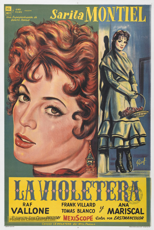 La violetera - Argentinian Movie Poster