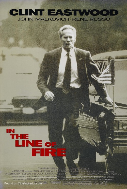 In The Line Of Fire - Movie Poster