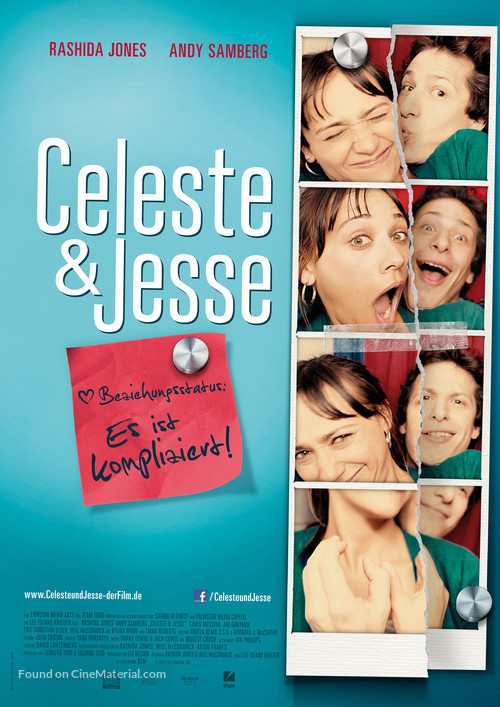 Celeste and Jesse Forever - German Movie Poster