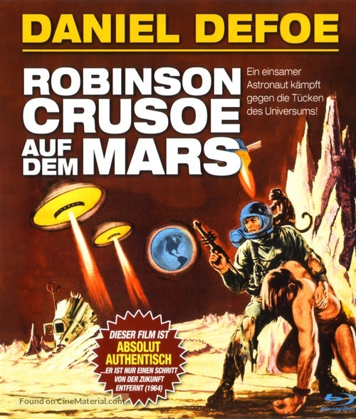 Robinson Crusoe on Mars - German Movie Cover