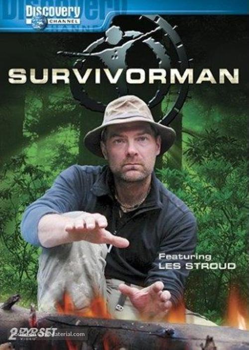 &quot;Survivorman&quot; - Canadian DVD movie cover