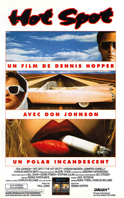 The Hot Spot - French VHS movie cover