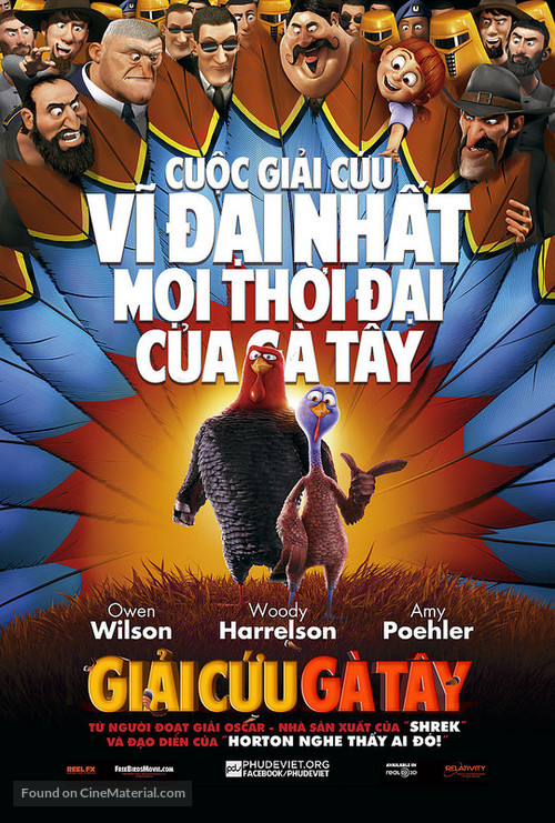 Free Birds - Vietnamese Movie Poster