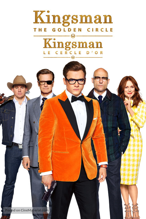 Kingsman: The Golden Circle - Canadian Movie Cover