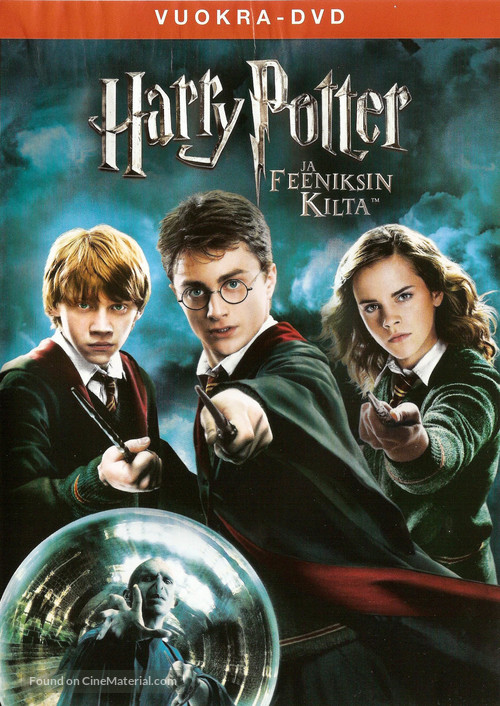 Harry Potter and the Order of the Phoenix - Finnish DVD movie cover