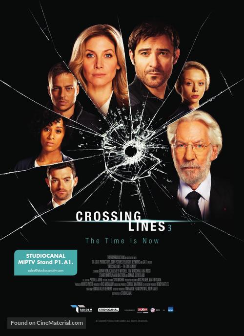 &quot;Crossing Lines&quot; - German Video release movie poster