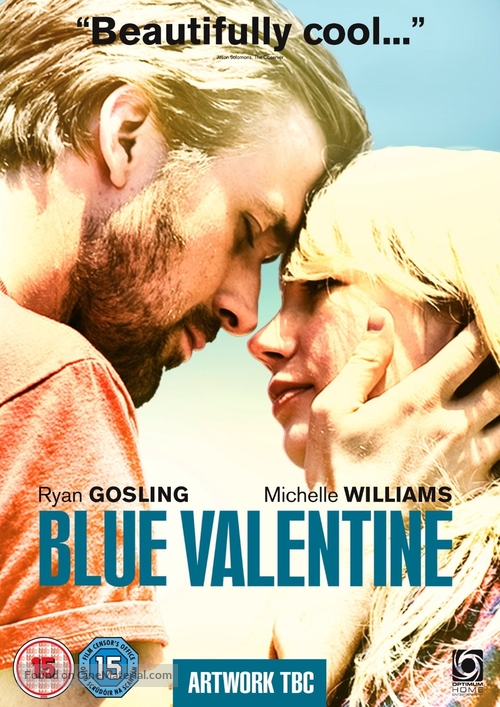 Blue Valentine - British DVD movie cover