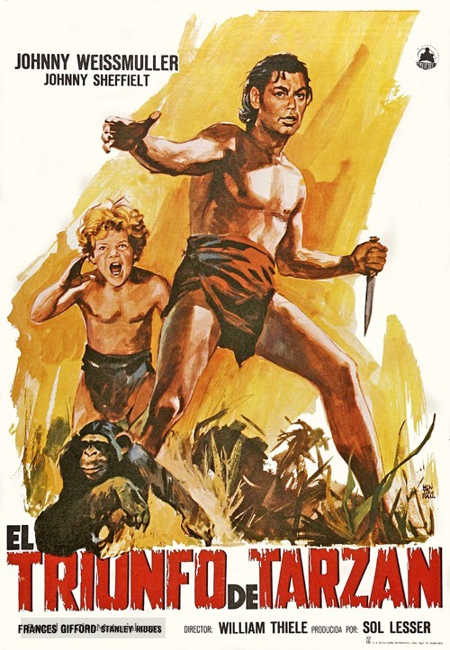 Tarzan Triumphs - Spanish Movie Poster
