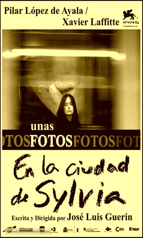 Unas fotos en la ciudad de Sylvia - Spanish Movie Poster