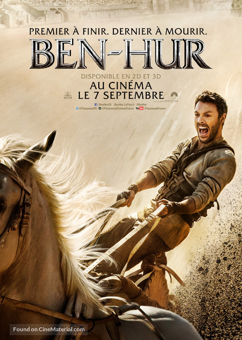 Ben-Hur - French Movie Poster