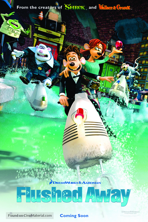Flushed Away - Movie Poster