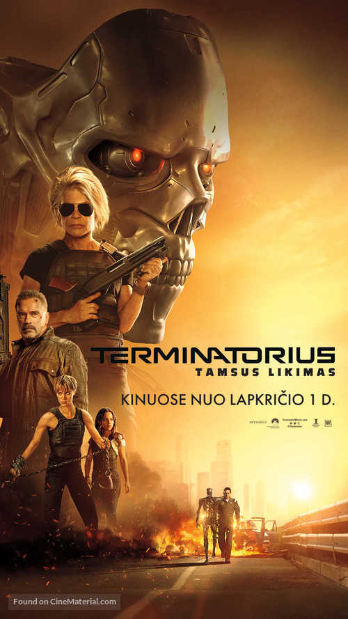 Terminator: Dark Fate - Lithuanian Movie Poster