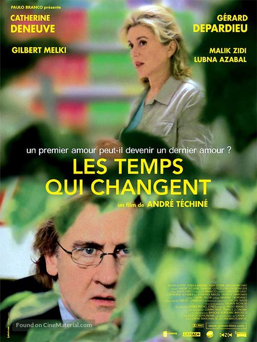 Les temps qui changent - French Movie Poster