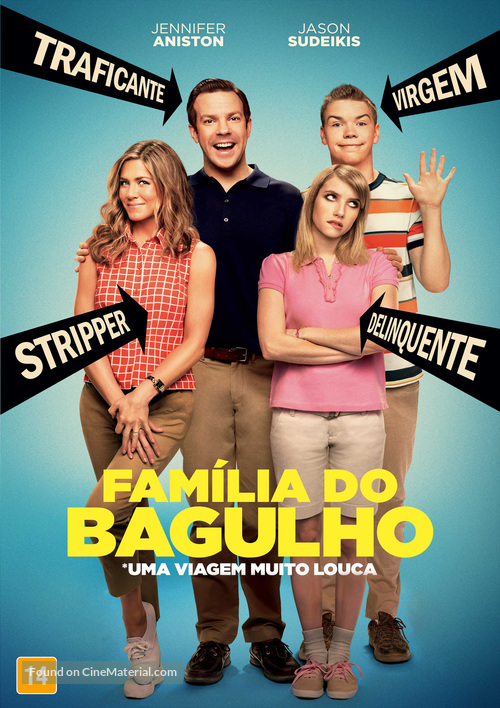 We&#039;re the Millers - Brazilian DVD movie cover