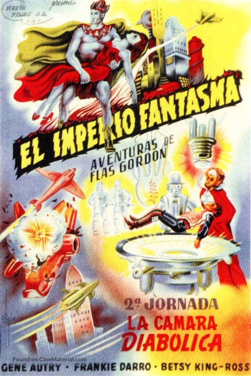 The Phantom Empire - Spanish Movie Poster