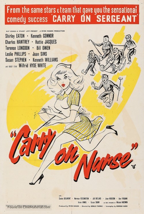 Carry on Nurse - British Movie Poster