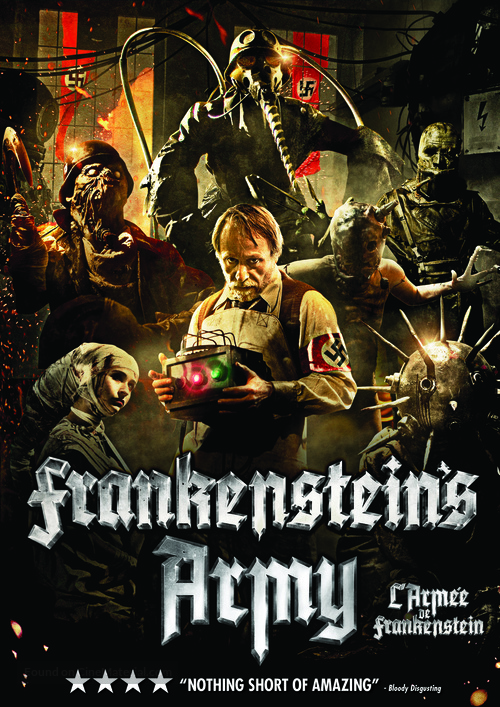 Frankenstein&#039;s Army - Canadian DVD movie cover