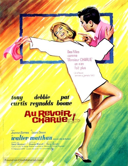 Goodbye Charlie - French Movie Poster