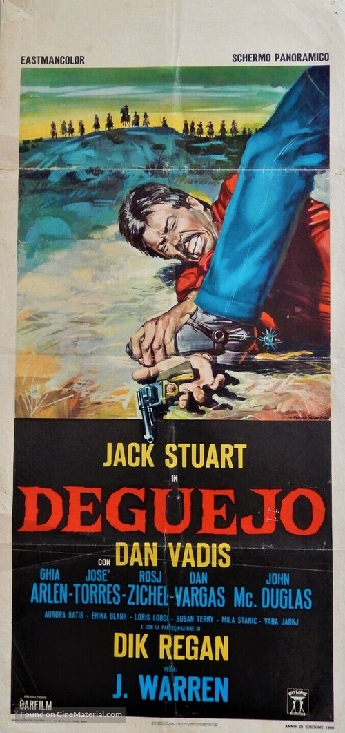 Degueyo - Italian Movie Poster