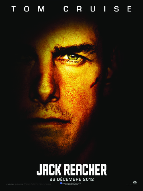 Jack Reacher - French Movie Poster