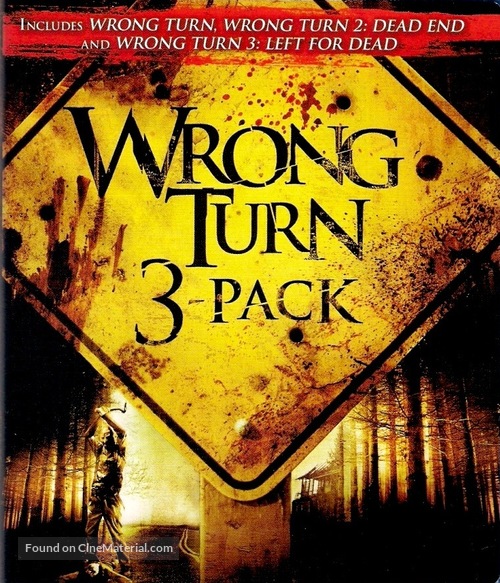 Wrong Turn 3 - Blu-Ray movie cover