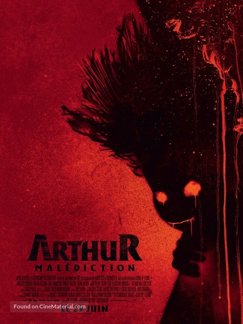 Arthur, mal&eacute;diction - French Movie Poster
