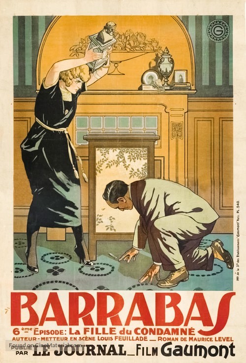 Barrabas - French Movie Poster