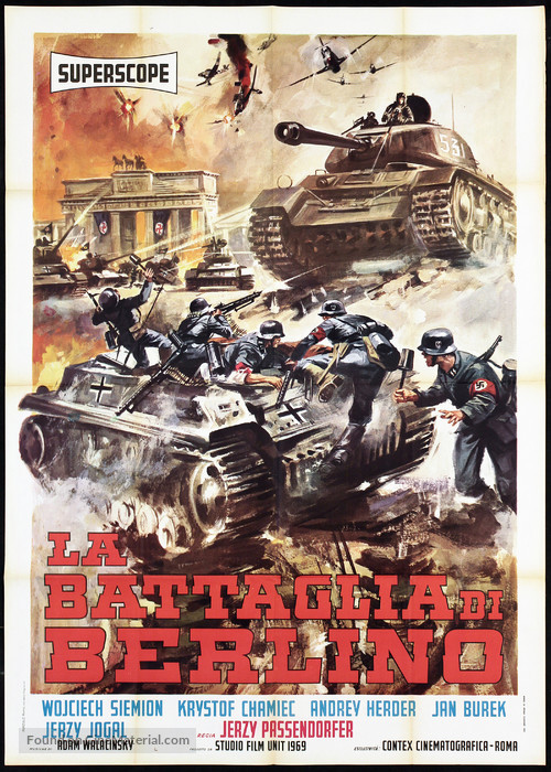 Kierunek Berlin - Italian Movie Poster