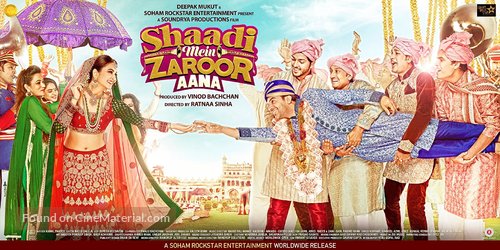 Shaadi Mein Zaroor Aana - Indian Movie Poster