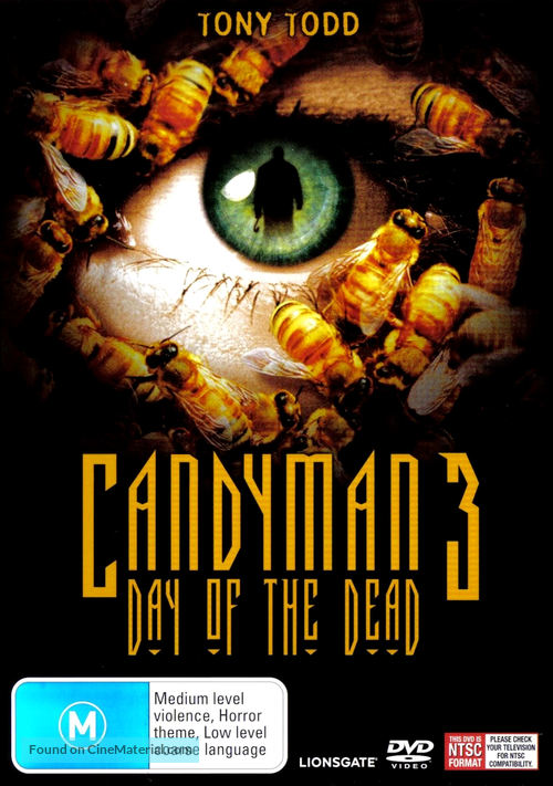 Candyman: Day of the Dead - Australian DVD movie cover