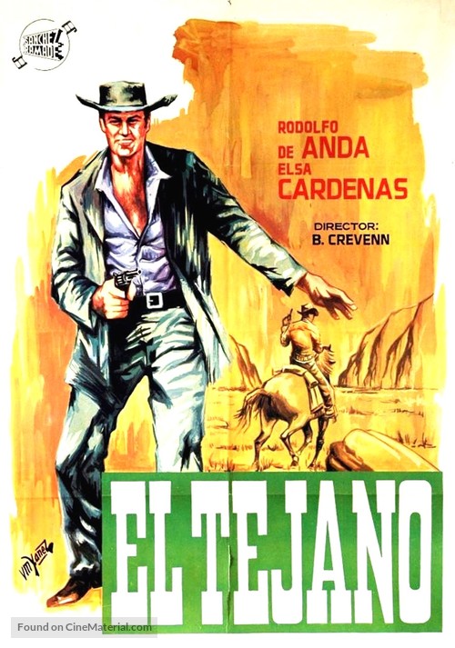 El texano - Spanish Movie Poster