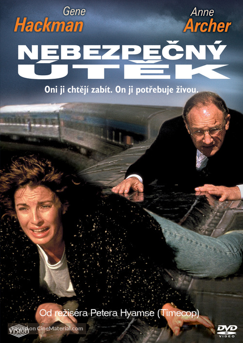 Narrow Margin - Slovak DVD movie cover
