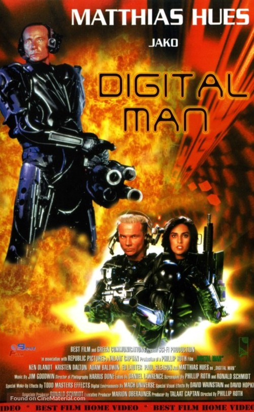 Digital Man - VHS movie cover