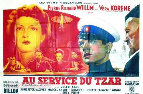 Au service du tsar - French Movie Poster