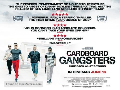 Cardboard Gangsters - Irish Movie Poster